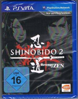 Sony PlayStation Vita Spiel Shinobido 2 Revenge of Zen Action NEU