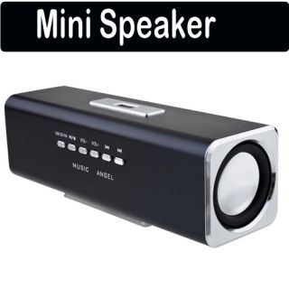 mini Music Angel USB Micro TF/SD Card Reader FM Radio Speaker 
