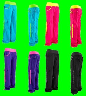 Zumba Electro Cargo Pants  NWT Choose from 4 hot colors Ships fast
