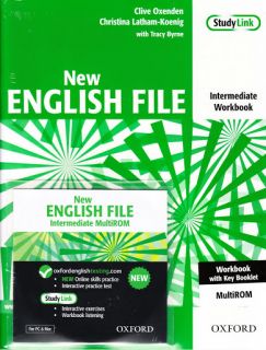 OXFORD NEW ENGLISH FILE Intermediate Level Workbook with Key
