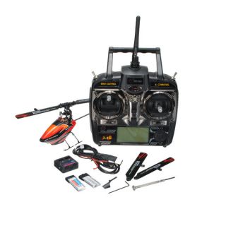 Micro WLtoys V922 2 4G Flybarless 3D 6CH RC Helicopter With Gyro RTF
