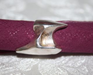 Finland Ring Design vermutl Bjoern Weckstroem Silber 925 Finnland 70er