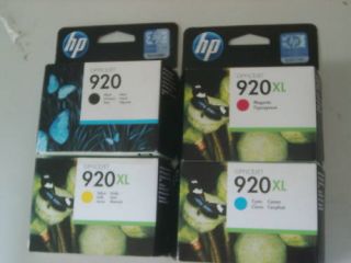 HP 920/920XL 4 Patronen OfficeJet 6000 6500 7000 7500 Original Neu