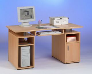 Computertisch Schreibtisch Tisch Mod.T918 Buche