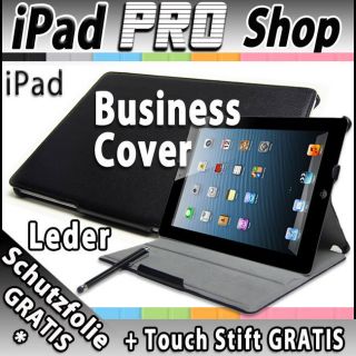 iPad 2 Smart Leder Cover Case Schutz Hülle Etui Tasche Cover Business