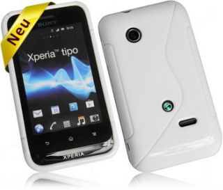 Silikon Case Handy Tasche Schutzhülle Silicon Für Sony Xperia Tipo