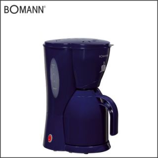BOMANN KA 154 CB blau 1000 W Thermo Kaffeemaschine Kaffeeautomat NEU