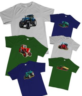 Shirt Navy Traktor, Trekker, Schlepper, Ostalgie, Oldtimer