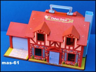 FISHER PRICE PLAY FAMILY HOUSE 952 HAUS VINTAGE