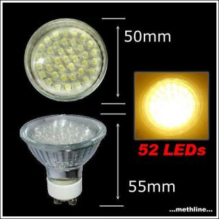 LED 52 GU10 warmweiß LED Energiesparlampe Energiekosten