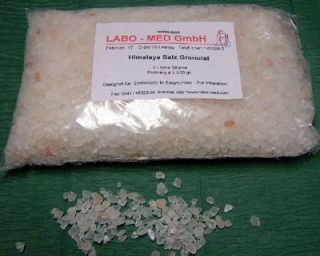Kg Himalaya Salz Kristallsalz Granulat Körnung 2 5mm