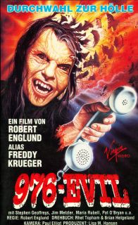 976 EVIL Robert Englund HORROR VHS FSK ab 18 Jahren