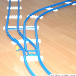 LEGO Eisenbahn 4,5 Volt Schienen Gleise Set incl. Weichen Kreuzung