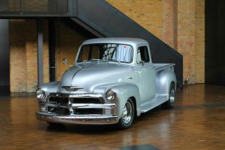 1954 Chevrolet 5 Window Pick Up Truck Hot Rod V8 Automatik Oldtimer