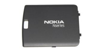 Original Nokia Akkudeckel für N958GB / N95 8GB schwarz Akku Deckel