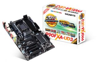 Gigabyte 990FXA UD3 + AMD FX 8 Core Black Edition FX 8120 + 8GB DDR3