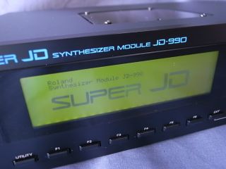 Roland SUPER JD SYNTHESIZER MODULE JD 990 rack module