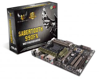 Asus Sabertooth 990FX + AMD FX 8 Core Black Edition FX 8120 + 16GB