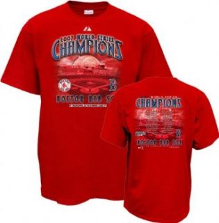 Boston Red Sox 2007 World Series Champions Roster T Shirt