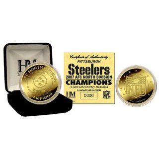 Pittsburgh Steelers 2007 AFC North Division Champions 24KT