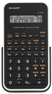 Sharp EL501XBWH 10 Digit Scientific Calculator