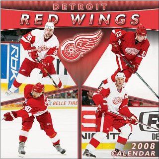 Detroit Red Wings 2008 Wall Calendar