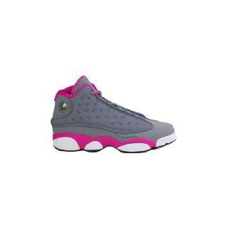 Nike Girls Air Jordan 13 Retro (GS) 439358 029 Basketball Shoes , Grey