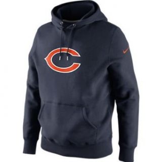 Chicago Bears Navy Classic Logo Hooded Sweatshirt by Nike