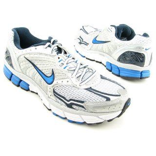 Vomero+ 4 Running Shoe (White/ Metallic Silver/ Obsidian)   8.5 Shoes