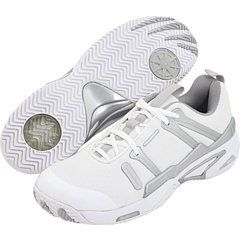  Wilson Tour Spin II Womens Tennis Shoes White/Silver Size 6 Shoes