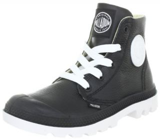 Palladium Blanc Hi Leather Black Shoes 72901 Shoes