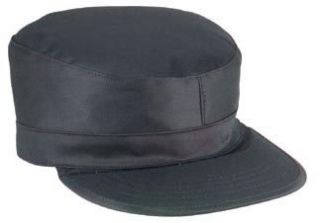 Army Ranger Military Fatigue Caps   Black Cap Clothing
