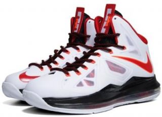  Nike Lebron X HOME Mens Basketball Shoes 541100 100 Shoes
