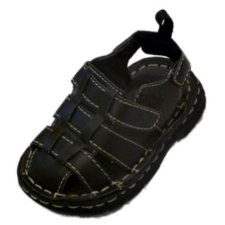 Faded Glory Infant Boys Strappy Brown Summer Sandals Baby Shoes Shoes