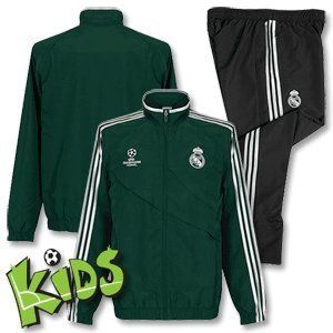 12 13 Real Madrid Champions League Presentation Tracksuit
