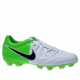 T90 Shoot IV Soccer Cleats White/Electric Green/Black Size 10 Shoes