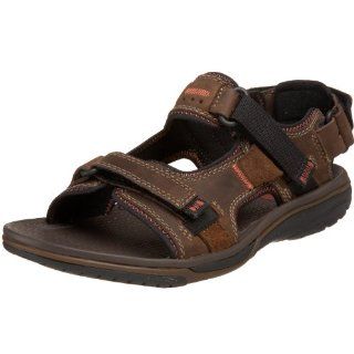Clarks Mens Ridgeback Sandal,Dark Brown,14 M US Shoes
