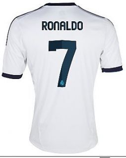 #7 RONALDO Real Madrid Home 2012 13 Kid Soccer Jersey
