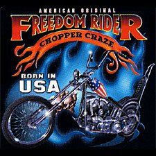 Freedom Rider Motorcycle T shirt, USA Chopper T shirts