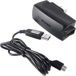 OEM Original Home Wall AC Travel Charger + USB 2.0 Data