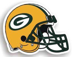 Green Bay Packers 12 Helmet Car Magnet
