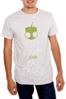 Invader Zim Keep Calm Gir Tacos T Shirt Clothing