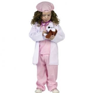 Toddler Little Pet Vet Costume   Pink sz 24 Months   2T