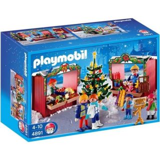 Playmobil Marché De Noël   Achat / Vente UNIVERS MINIATURE COMPLET