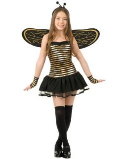Charades Costumes CH00627 L Girls Super Bee Hornet Costume