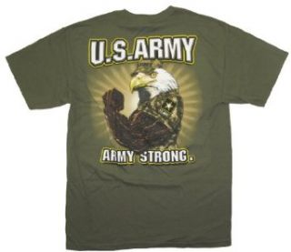 US Army T shirt Army Strong Eagle Clothing