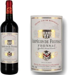 de Fronsac 2011   Achat / Vente VIN ROUGE Arpèges de Fronsac 2011