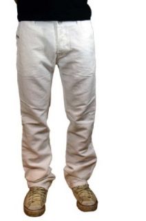 Diesel Mens Cargo Jeans/Hose Revick White In W28/L32