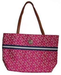 Womens Tommy Hilfiger Small Tote Handbag (Pink Alpaca