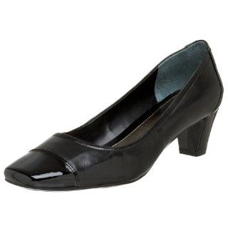 Easy Spirit Womens Quinlan Pump,Black/Black,5 M US Shoes